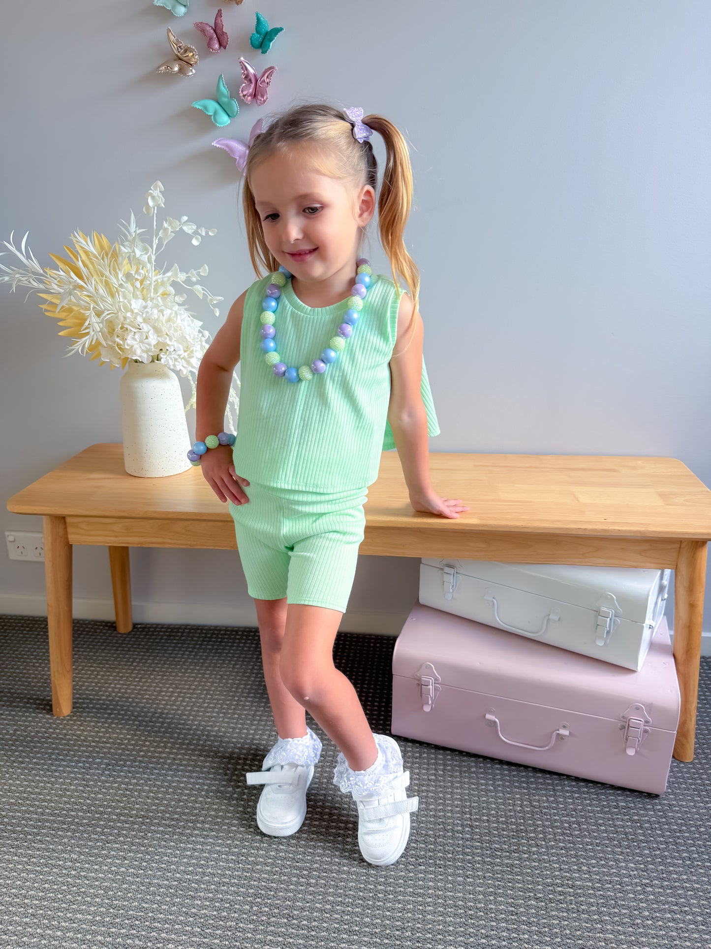 Mint To Be Pixie Pigtails