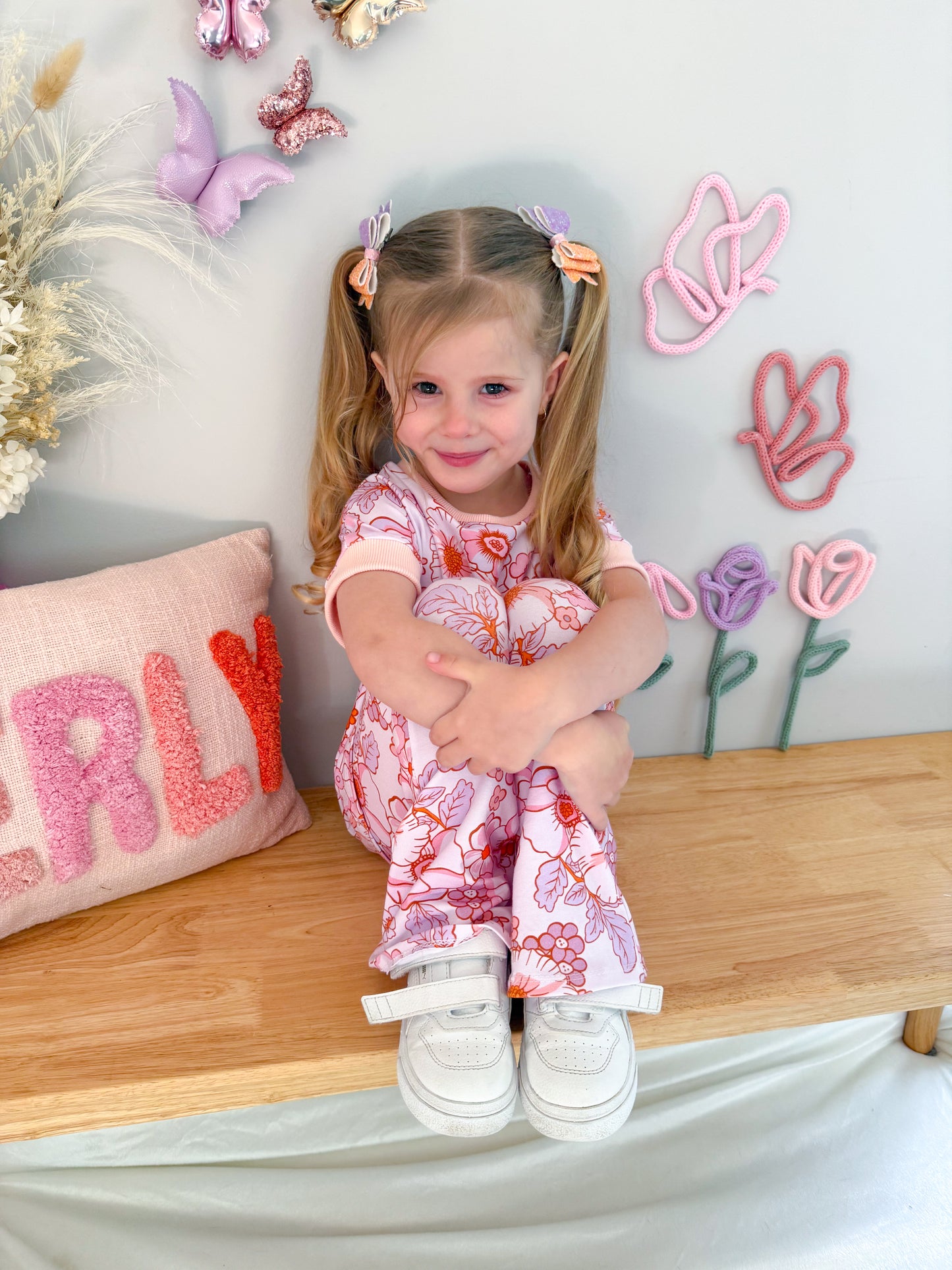 Whimsical Winter Flutter Bow