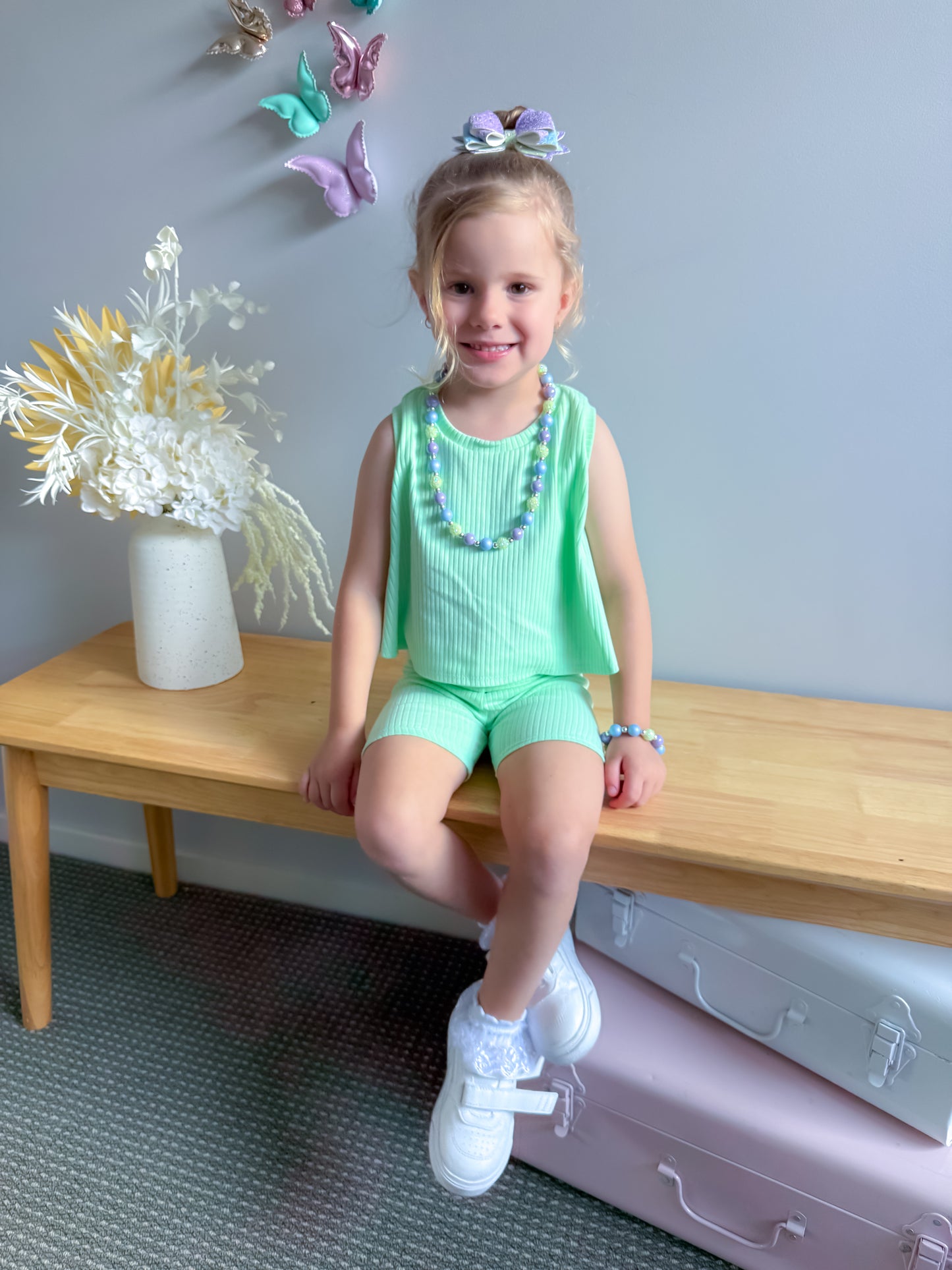 Mint To Be XL Glam Bow