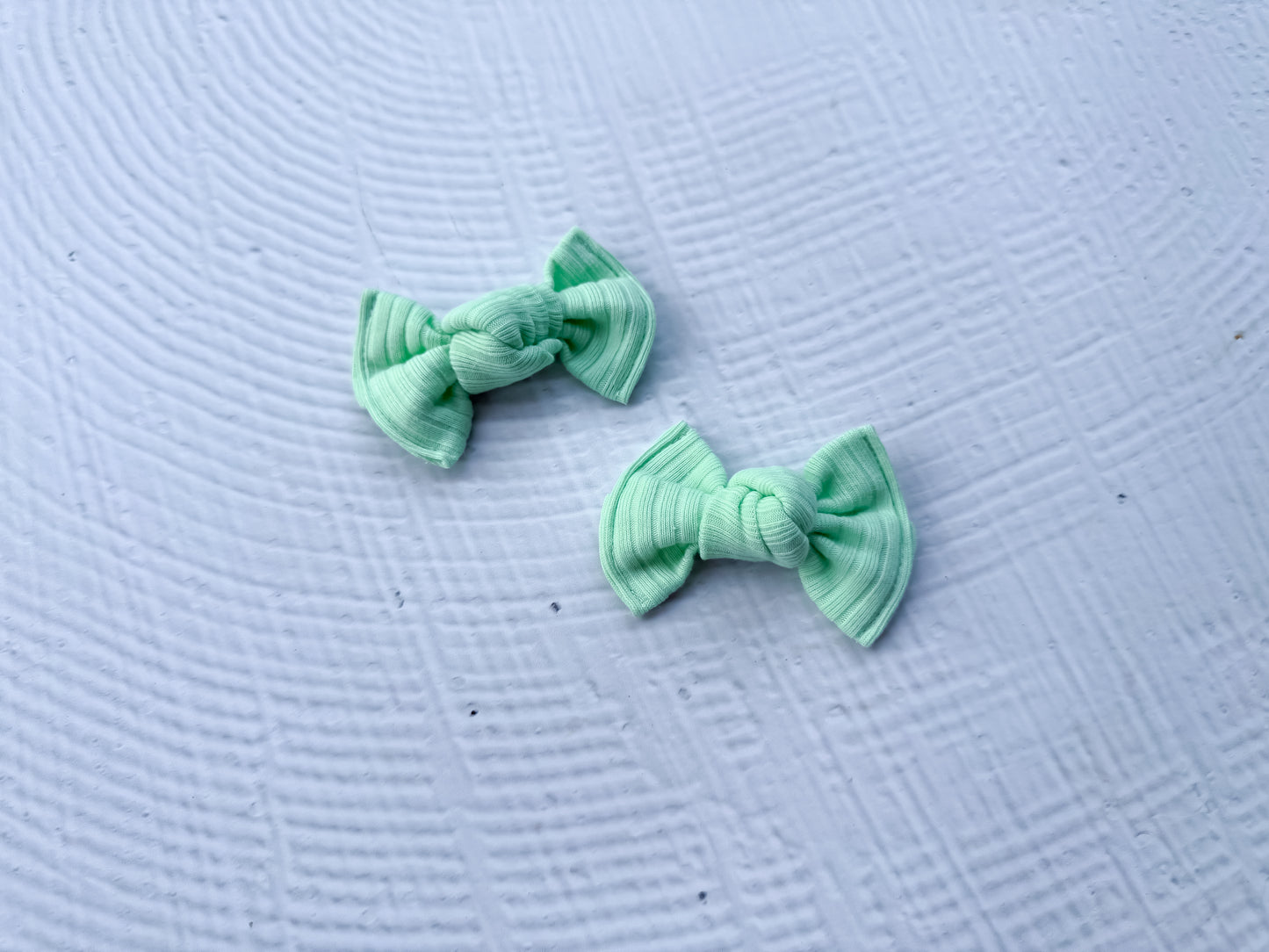Mint To Be Mini Knot Bows