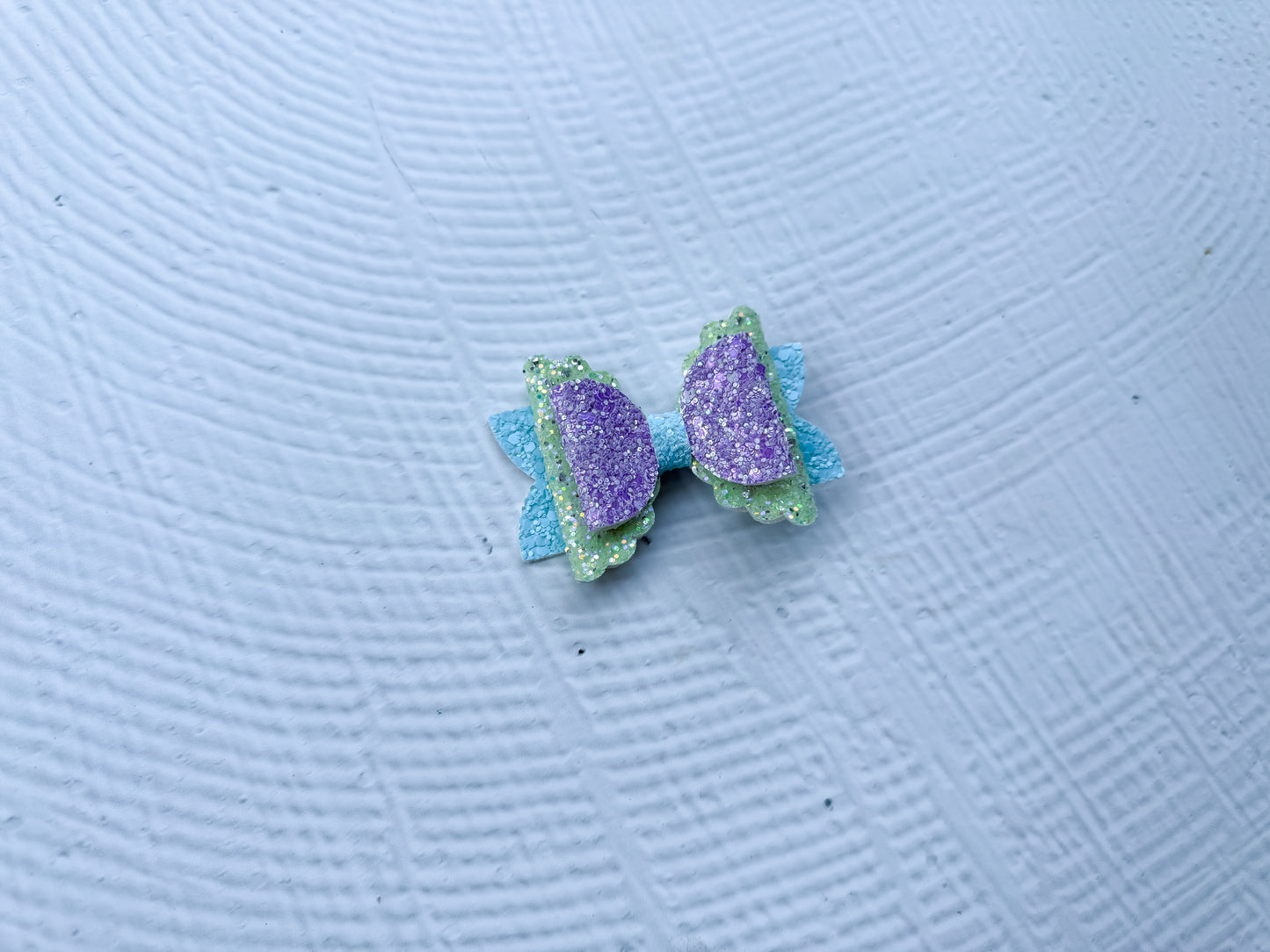 Mint To Be Flutter Bow