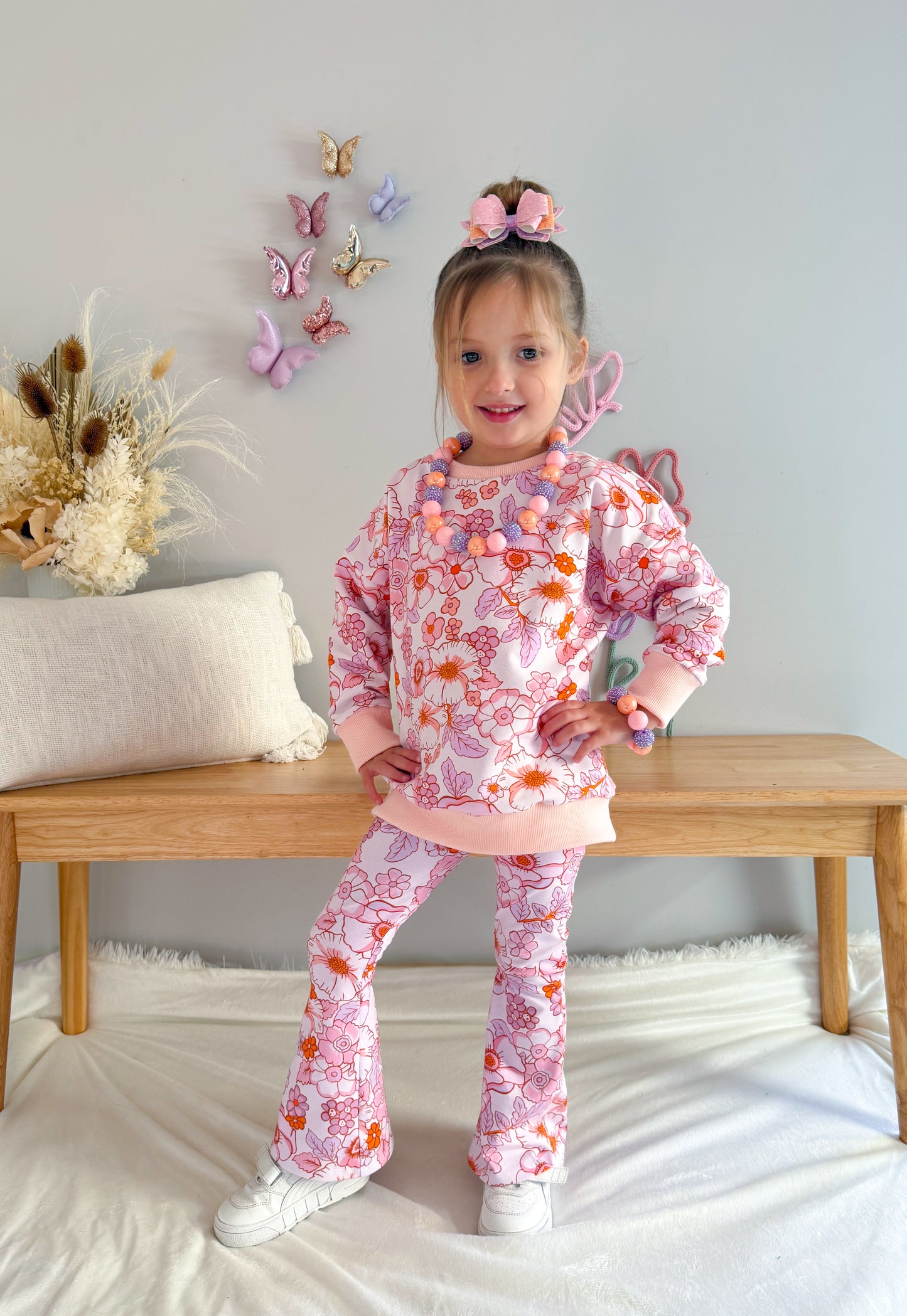Whimsical Winter XL Glam Bow
