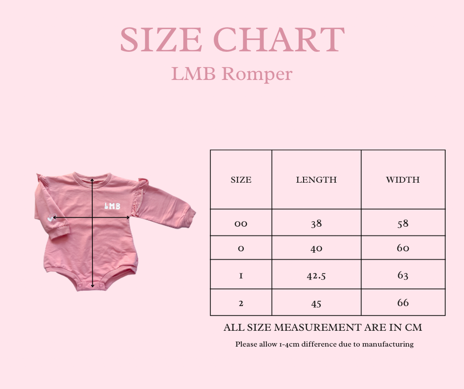 LMB Romper - Pink