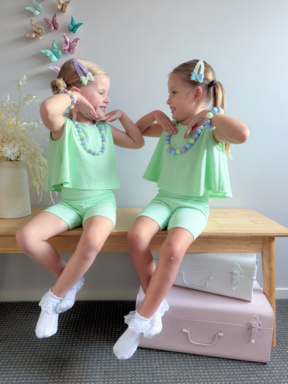 Mint To Be Pixie Flutter Snap