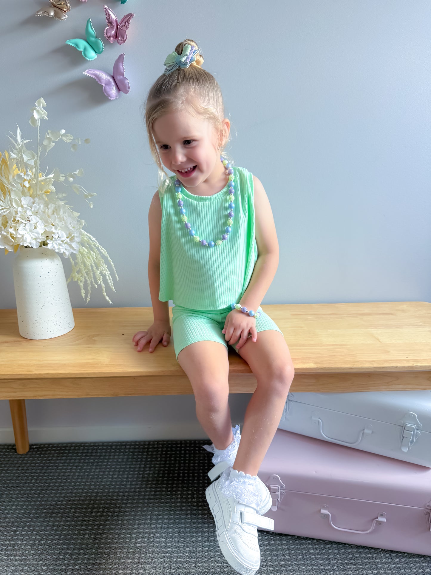 Mint To Be Glam Bow
