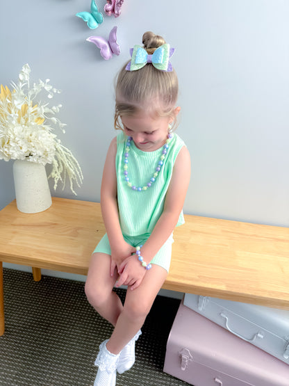 Mint To Be Ally Bow