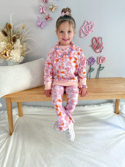 Whimsical Winter Mini Flutter Bow