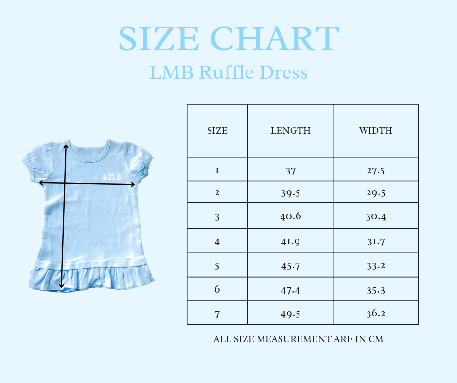 LMB Ruffle Dress