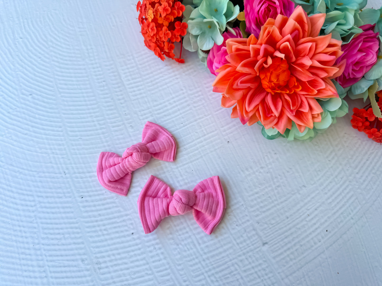 Retro Summer Mini Knot Bows