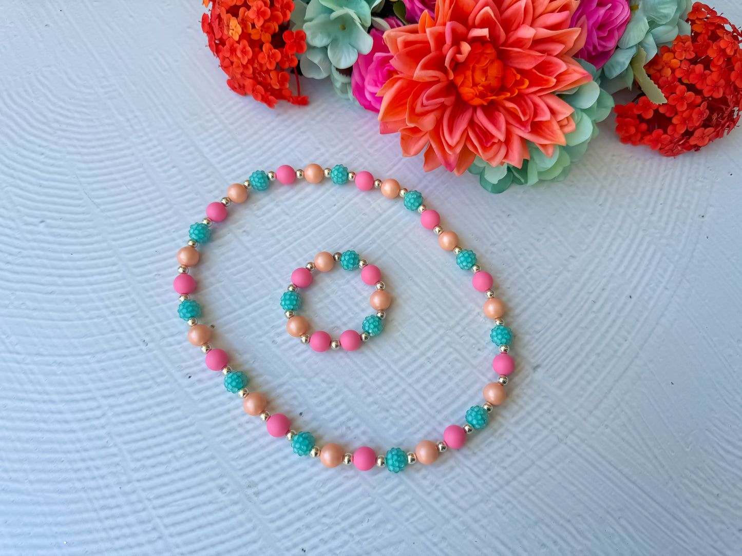 Retro Summer Pixie Bead Set